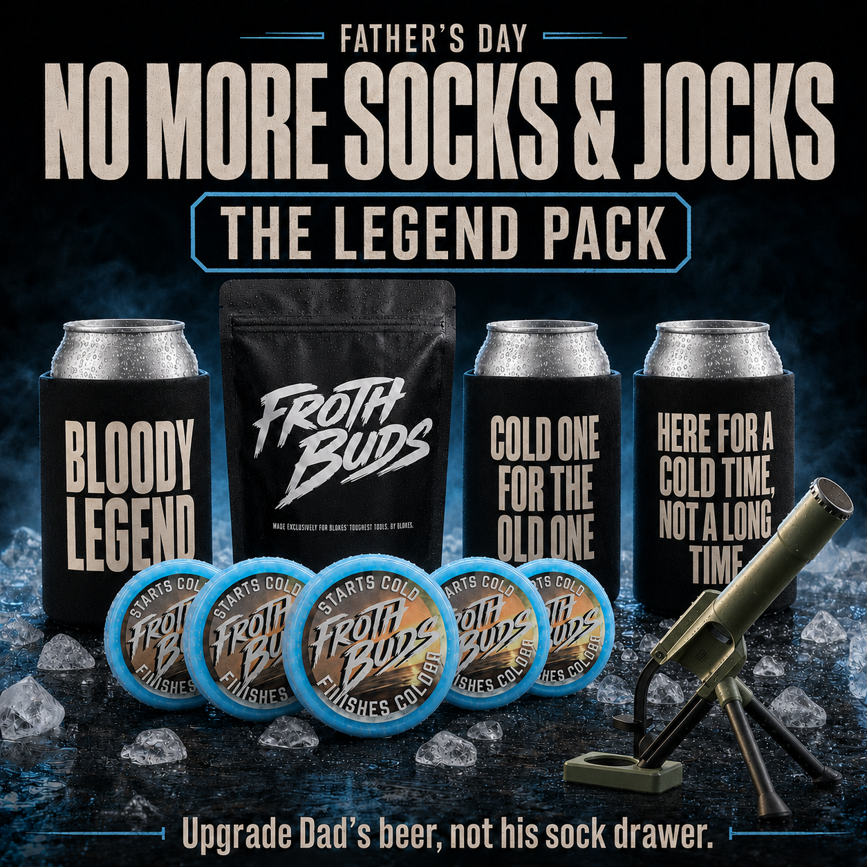 NO MORE SOCKS & JOCKS - FATHER’S DAY PACKS