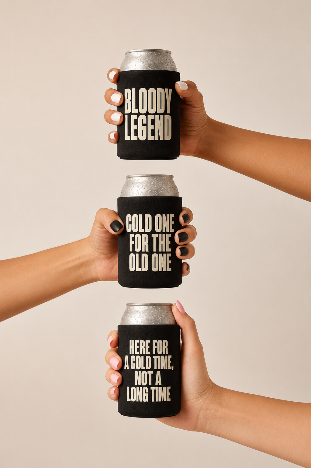 MAGNETIC LEGENDS - STUBBIE COOLER 3-PACK