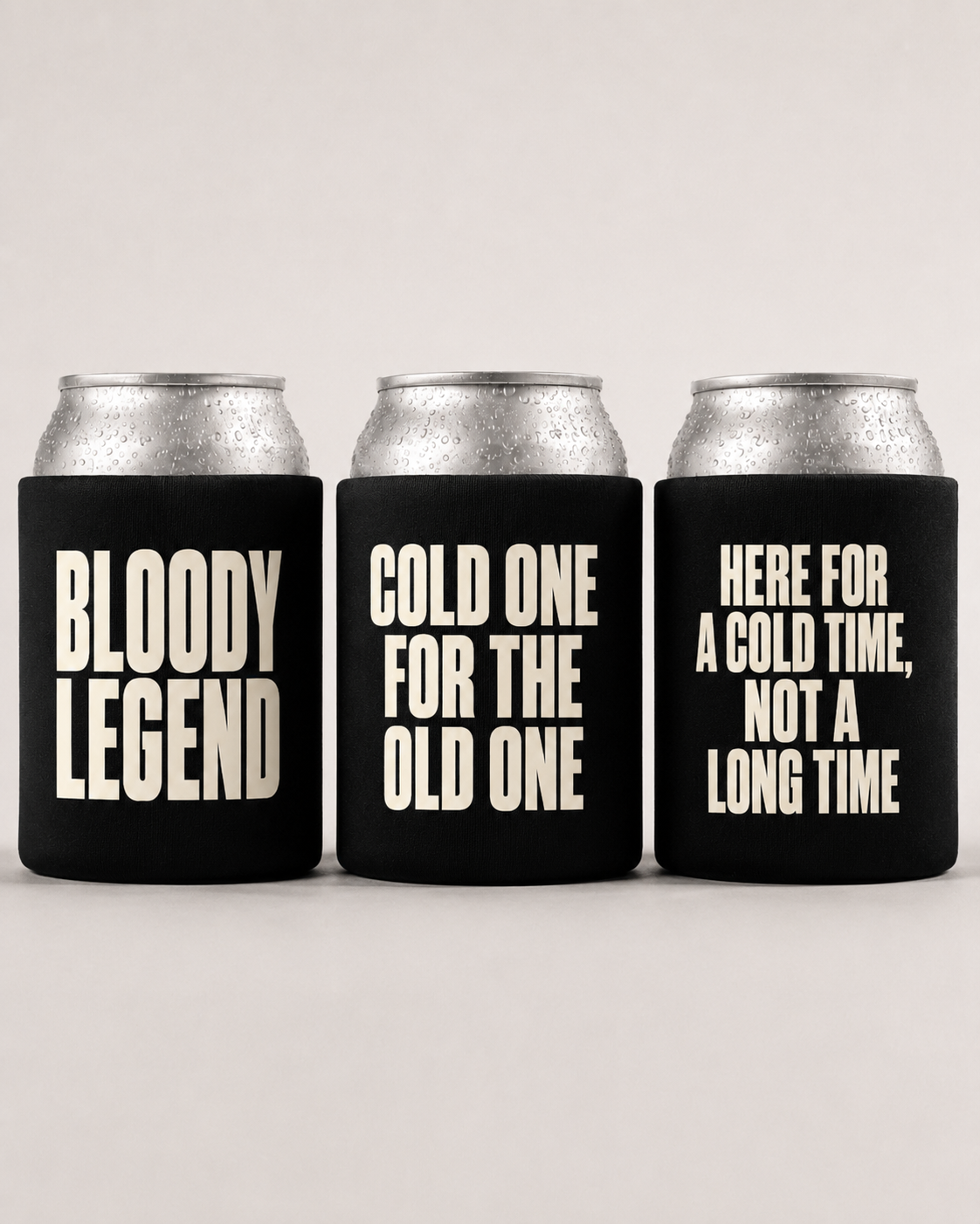 MAGNETIC LEGENDS - STUBBIE COOLER 3-PACK